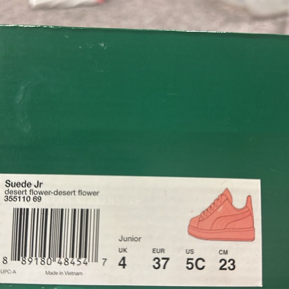 Suede jr desert flower women’s puma shoe - Picture 5 of 5